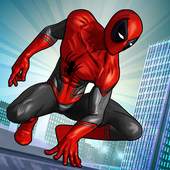 Flying Iron Spider - Rope Superhero