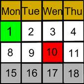 My Shift Calendar on 9Apps