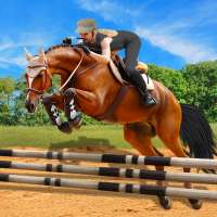 घोड़ा सवारी सिम्युलेटर 3 डी: जॉकी खेल