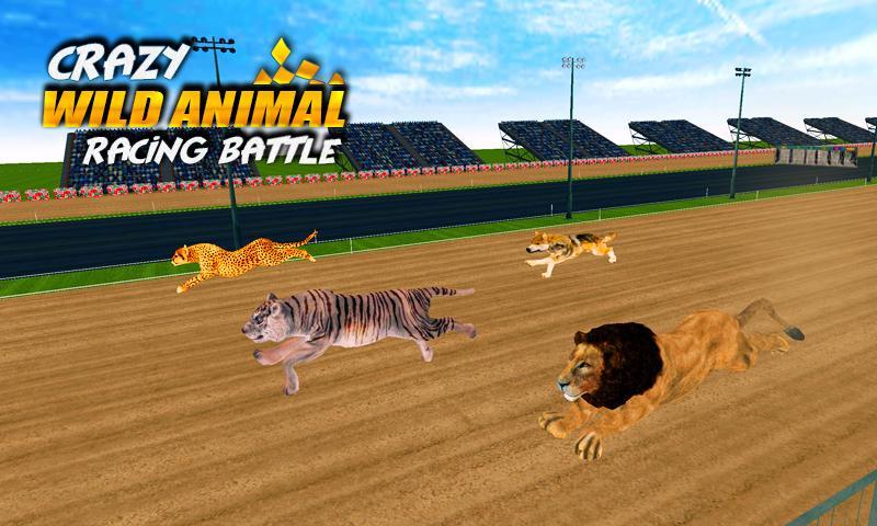 Crazy Wild Animal Racing Battle screenshot 12