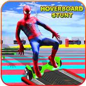 Superheroes Hoverboard Fast Highway Racing