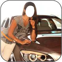 Women With Car Photo Suit on 9Apps