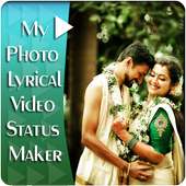 Telugu photo lyrical video status maker with music