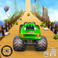 Mountain Car Stunts: Monster Truck Racing Game