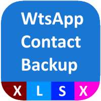 Backup Contacts To Excel For WhatsApp