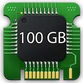 100 GB Storage Space Cleaner : 100 GB RAM Booster