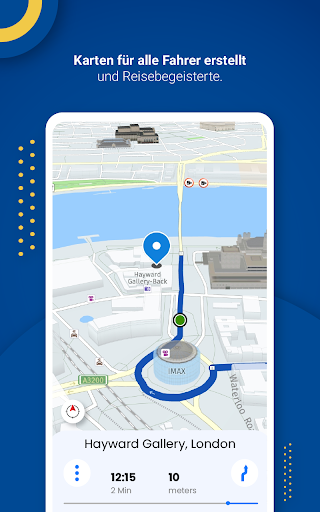GPS Live Navigation, Karten, Wegbeschreibungen screenshot 18