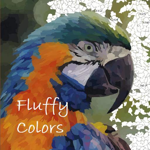 Fluffy Colors: संख्या से रंग