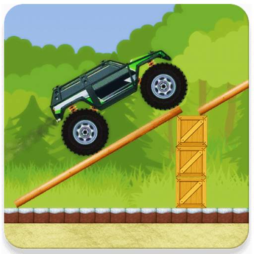 Monster Truck Racing Game - Big Tyres on Hill