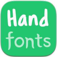 Handwriting Fonts for Samsung, OPPO, Huawei phones on 9Apps