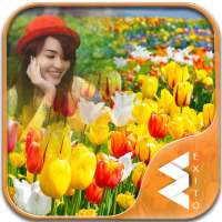 Sea of Flowers Photo Frames on 9Apps