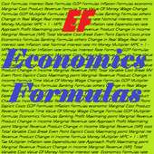 Economics Formulas on 9Apps