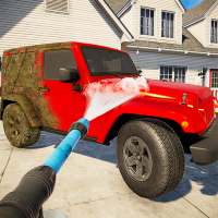 Power Wash Car Washing Games