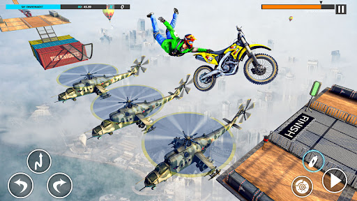 Bike Stunt 3d Motorcycle Games screenshot 8