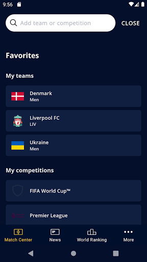 FIFA - Tournaments, Football News & Live Scores 5 تصوير الشاشة