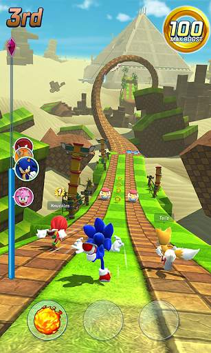 Sonic Forces - Rennend gevecht screenshot 1