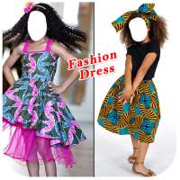 Fashion Dresses Girls Kids Photo Montage on 9Apps