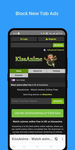 K-Browser for KissAnime & KDrama screenshot 1