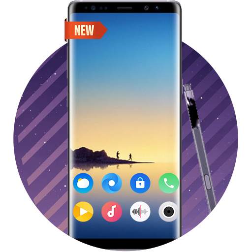 Launcher For galaxy note 8 pro