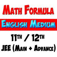 Math Formula for 11th 12th on 9Apps