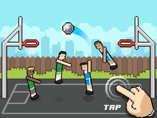 How do you cheat at basketball? Basket Random on TwoPlayerGames