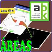 GPS. Surfaces. Areas. DXF