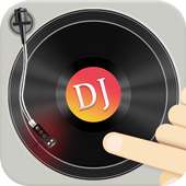 Estudio DJ mezclador: remezcla música