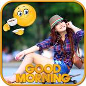 Good Morning Photo Frames Greetings on 9Apps