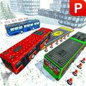 Snow Bus Parking Simulator 3D