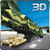 Army Cargo Plane Airport 3D