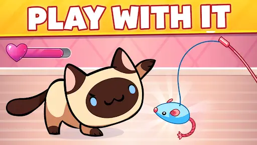 🕹️ Play Molly The Cat Game: Free Online Cat Path Making Slide