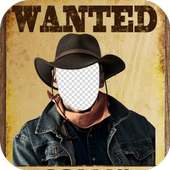Wanted Poster Photo Frames on 9Apps