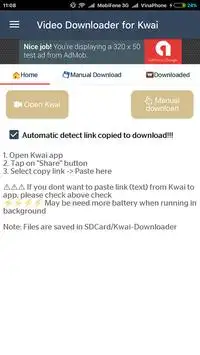 Kwai HD Video Downloader (Pro) 2018 APK for Android Download