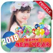 Happy New Year Profile Pic DP 2018 on 9Apps