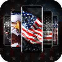 American Flag Live Wallpaper Themes on 9Apps