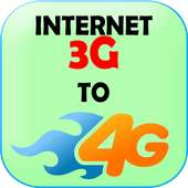 Internet 3G to 4G