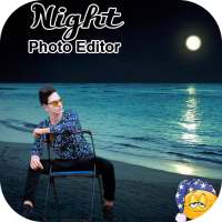 Night Photo Editor :Cut Paste Photo Editor on 9Apps