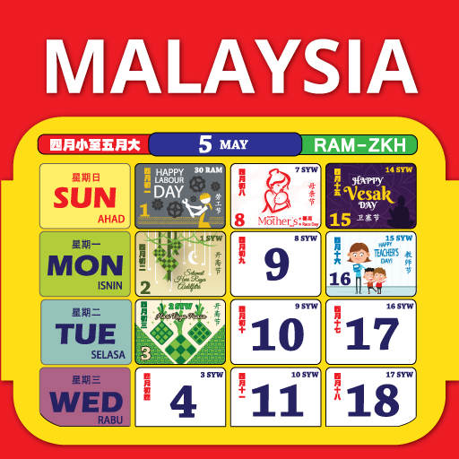Malaysia Calendar 2021 - 2022