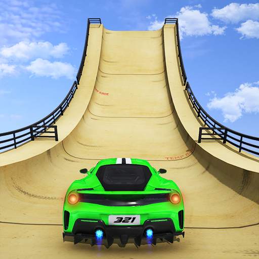 Mega Ramp Car Stunt Driving Games - Car Games