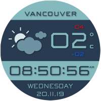 Weather Station Premium Watch Face on 9Apps