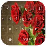 Red Rose Bouquet Keyboard