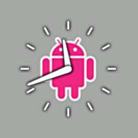 Różowy Zegar Android