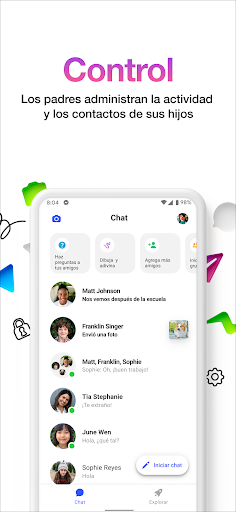 Messenger Kids – La app de men screenshot 3