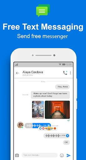 Messenger SMS screenshot 1