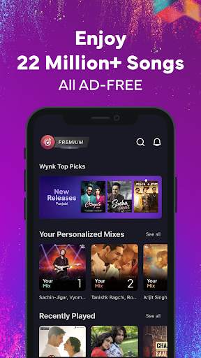 Wynk Music- गाने और हैलोट्यून स्क्रीनशॉट 2