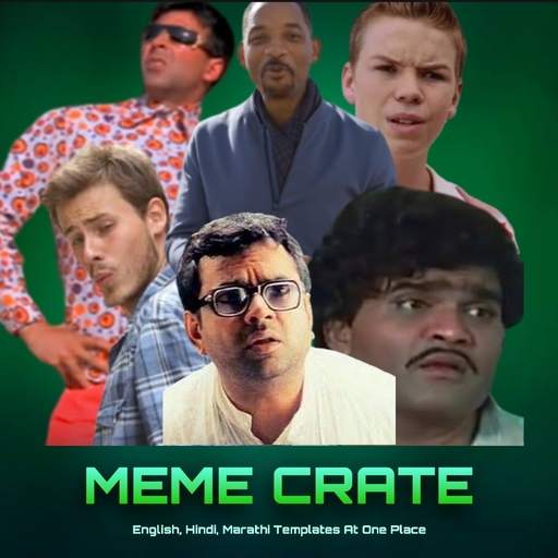 Meme Crate - English, Hindi, Marathi Meme Creator