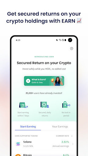 CoinDCX:Bitcoin Investment App screenshot 2