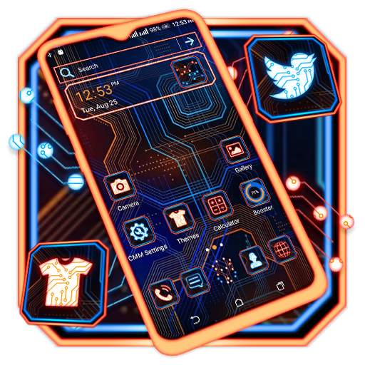 Circuit Design Launcher Theme