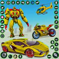 Helicopter Robot Car Game 3d on 9Apps