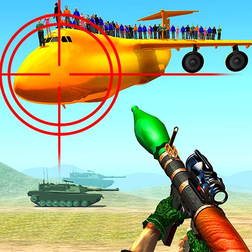 Jet War Fighter Airplane Shooting Game: Modern War